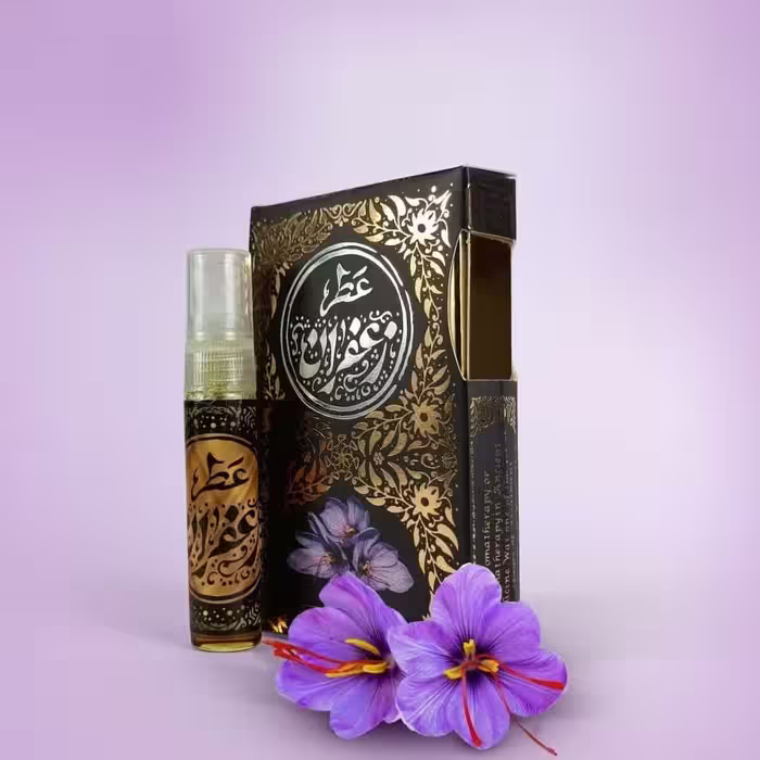 عطر زعفران 5 گرم خالص و طبیعی 