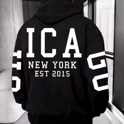 هودی مشکی تک شیکاگو