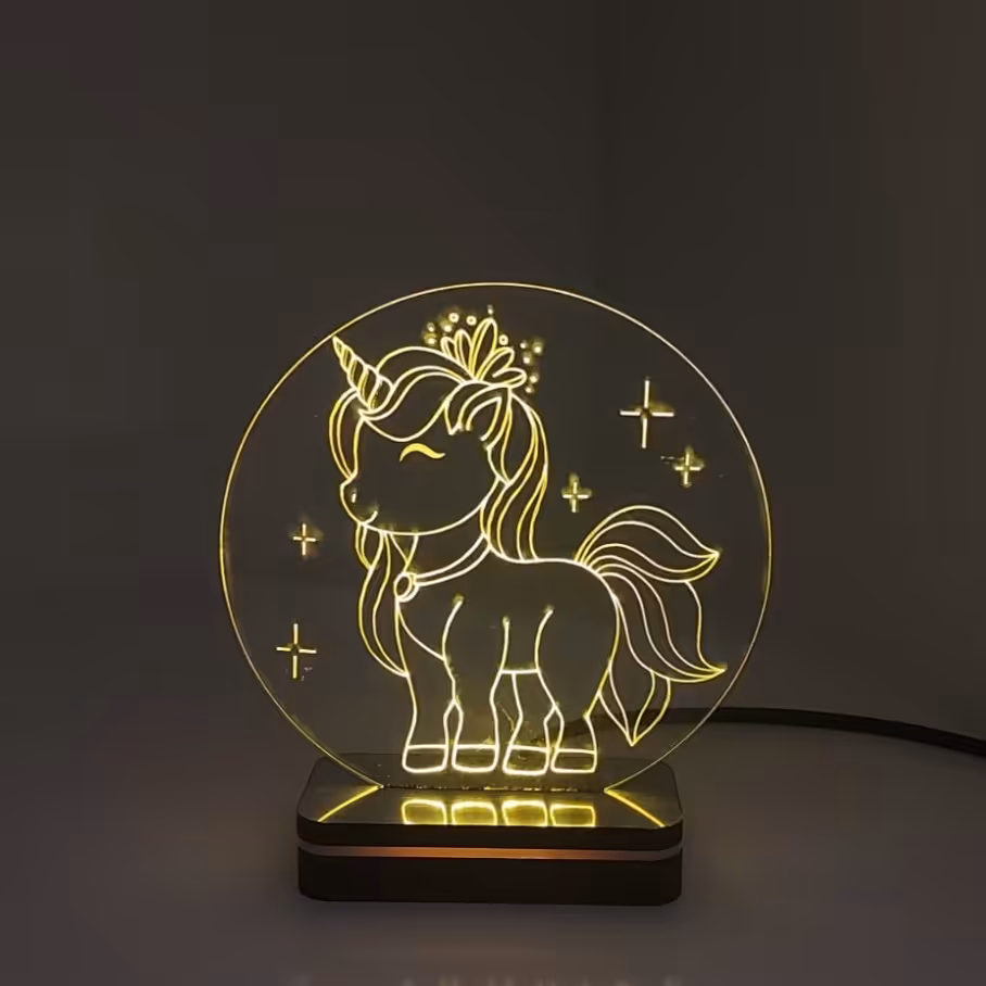 چراغ خواب مدل بالبینگ طرح تک شاخ