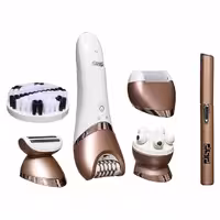 اپیلاتور ضد آب 6 کاره دی اس پی مدل 70019 هدیه  موزن گوش، ابرو و بینی