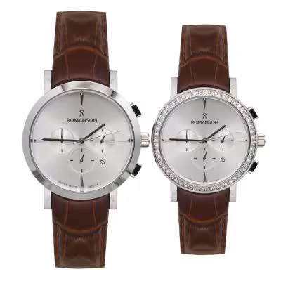 ساعت ست مچی زنانه و مردانه رومانسون مدل 83128