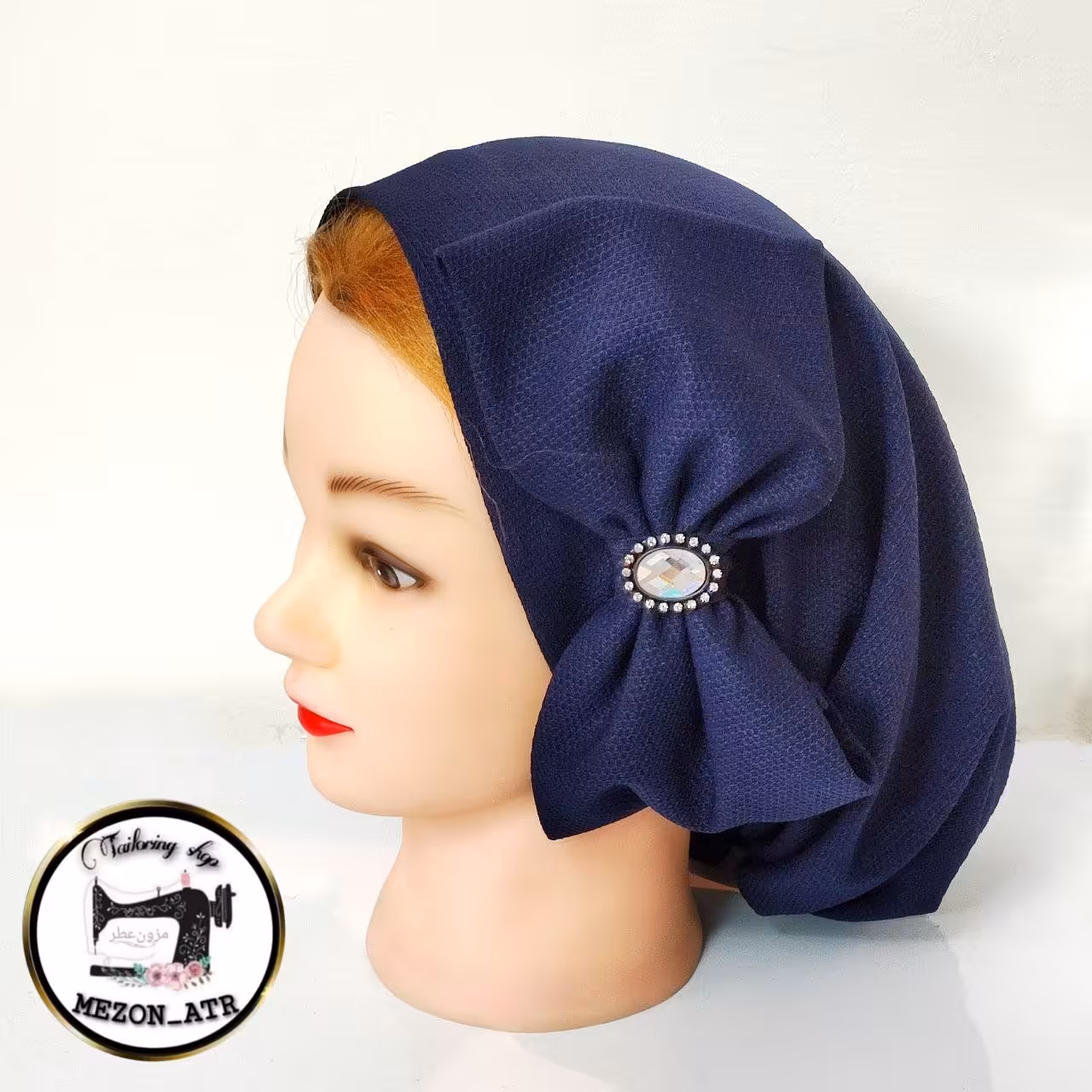 توربان مجلسی سرمه‌ای