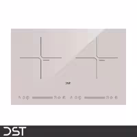 اجاق برقی دو شعله القایی دی اس تی مدل I2H-01 سفید