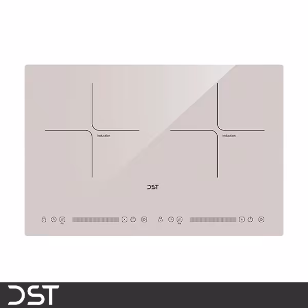 اجاق برقی دو شعله القایی دی اس تی مدل I2H-01 سفید