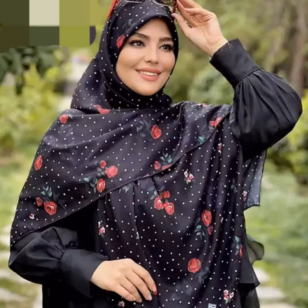 روسری نخی بسیار خنک