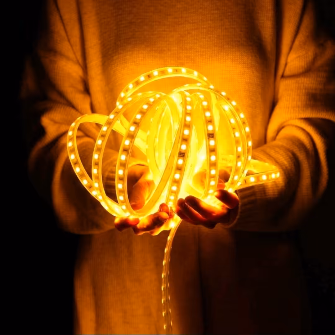 ریسه شلنگی افتابی تراکم 120لامپ 20متری