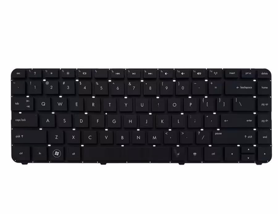کیبورد لپ تاپ اچ پی مدل Pavilion DM4-3000 مشکی-اینترکوچک بدون فریم
