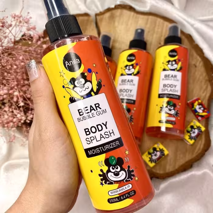 بادی اسپلش آدامس خرسی آنیلا 500میل