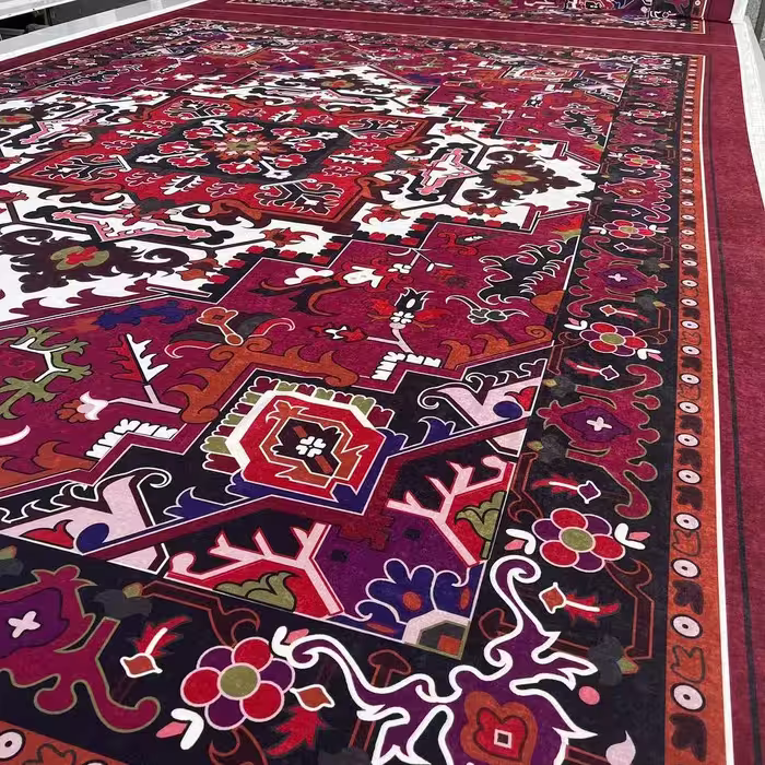 کاور فرش کشدار  کد rtor282 طرح شیک و با کیفیت سایز 12 متر ی (تنوع سایز تولید میشه)