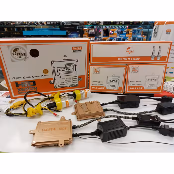 زنون 600 وات کنباس دار برند Tacpro  پایه h4