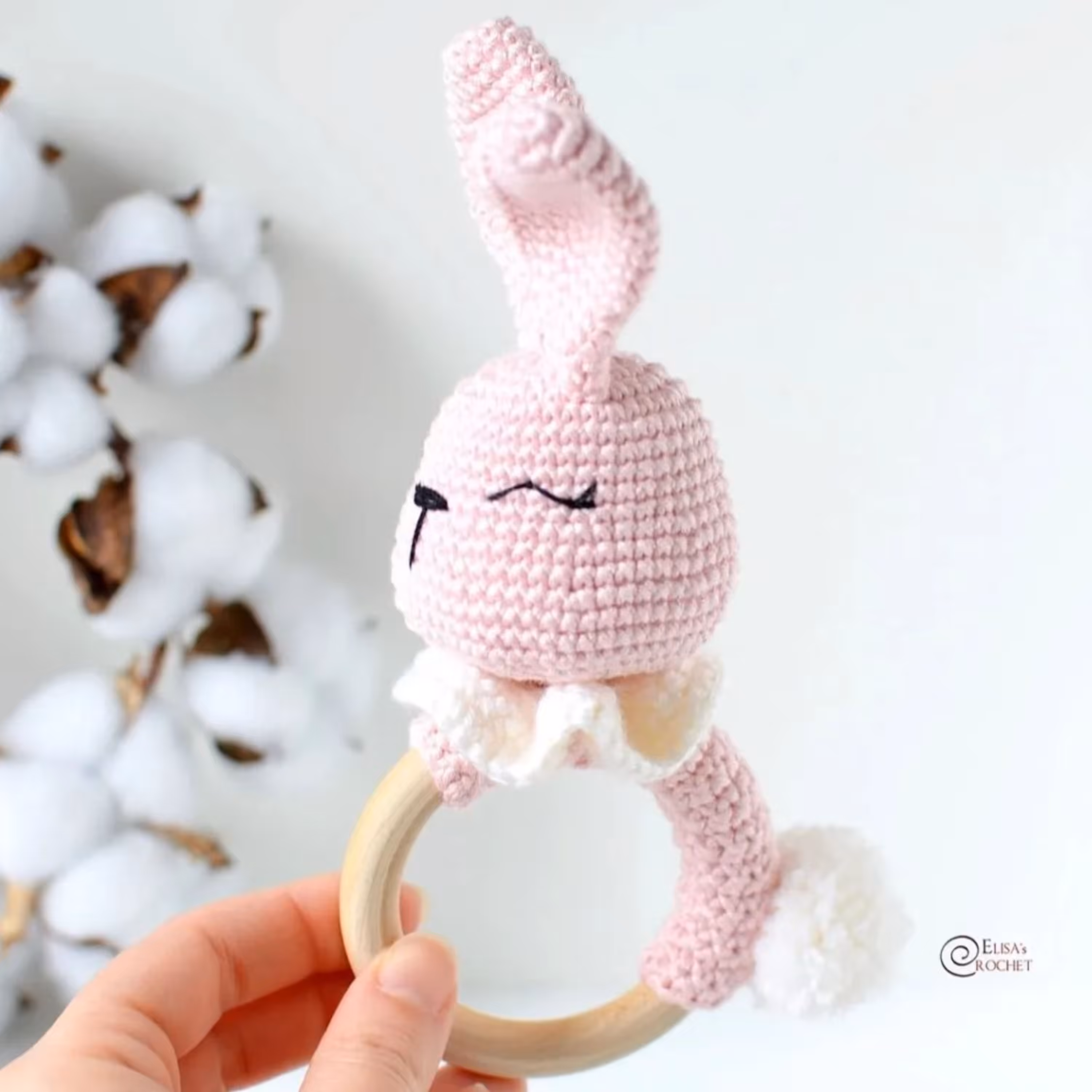 جغجغه بافتنی سیسمونی دلبافت