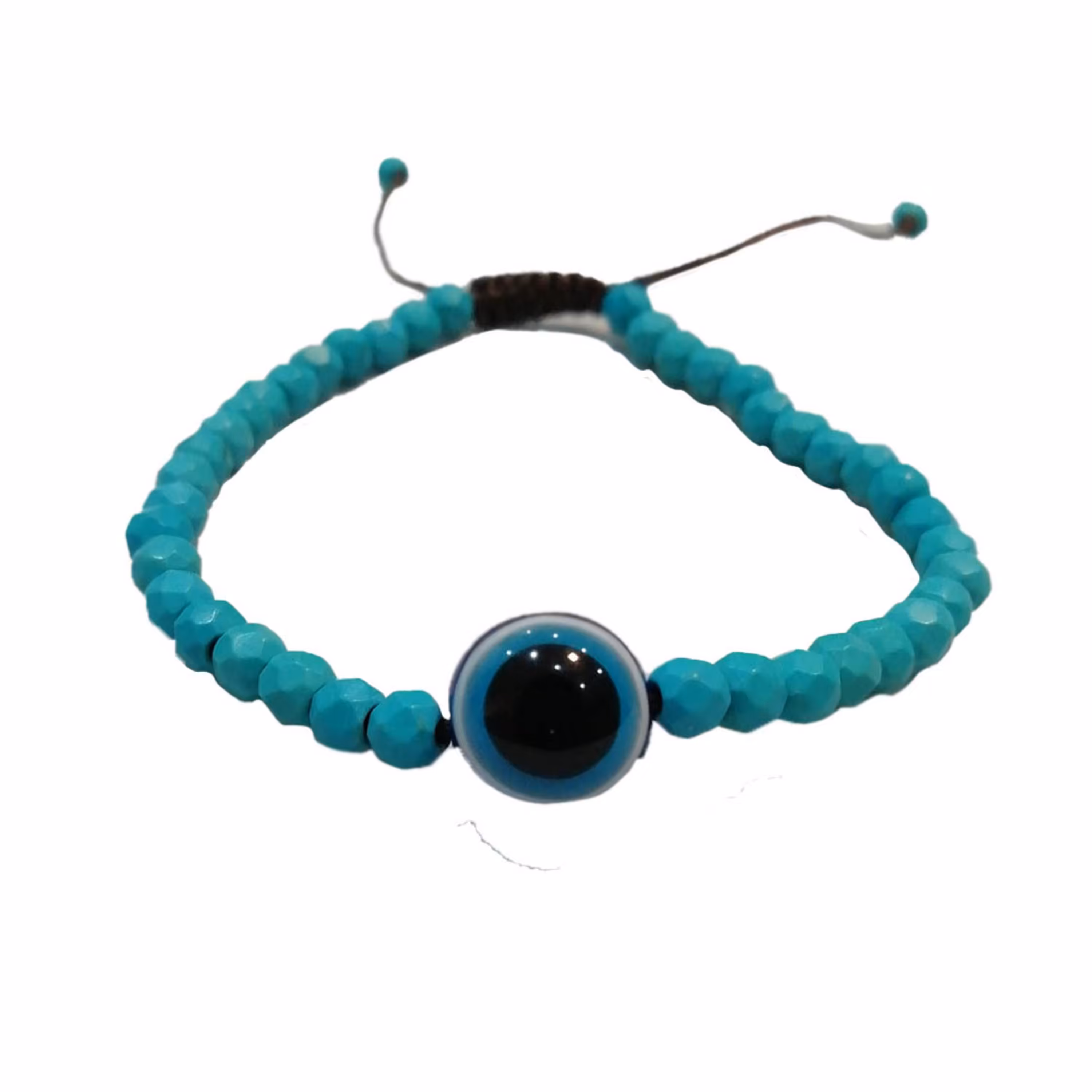 دستبند چشم نظر آبی کد JW180