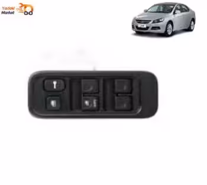 کلید شیشه بالابر جلو سمت راست جک J5 شرکتی