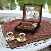 جعبه پذیرایی جعبه آجیل جعبه دمنوش مدل پرنده لوکس باکس کد LB64