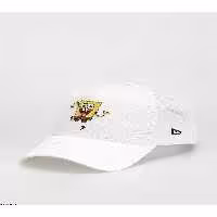 کلاه ورزشی سفید مردانه و زنانه Nickelodeon Trucker Spongebob Whiyel یونیسکس Hat 60357971 01 NEW ERA