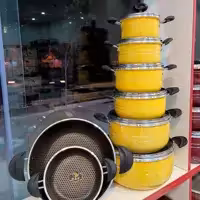 سرویس قابلمه گرانیتی 14پارچه هلنا