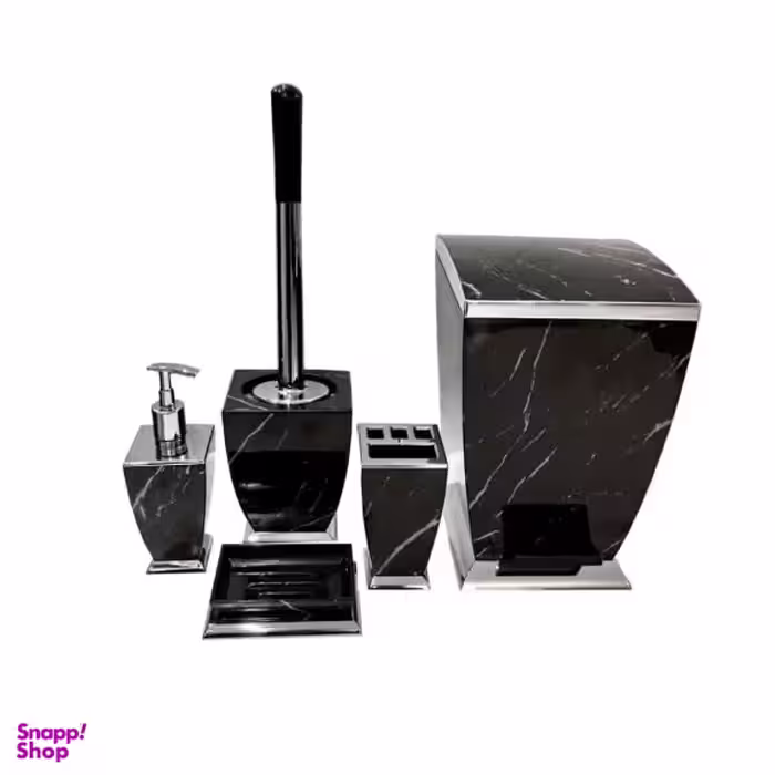 ست سرویس بهداشتی 5 پارچه هارمونی مدل سنگ