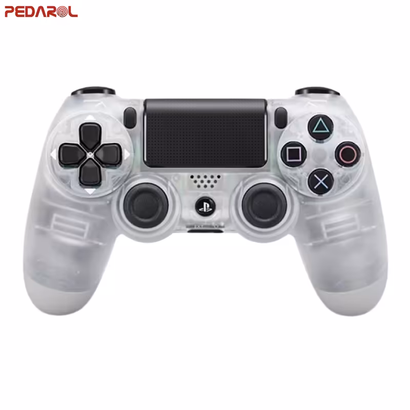 دسته PS4 مدل Transparent White