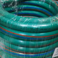 شلنگ آب نمره 2 صادراتی درجه یک داخل سفید بسیار نرم و مقاوم  کلاف 10 متری