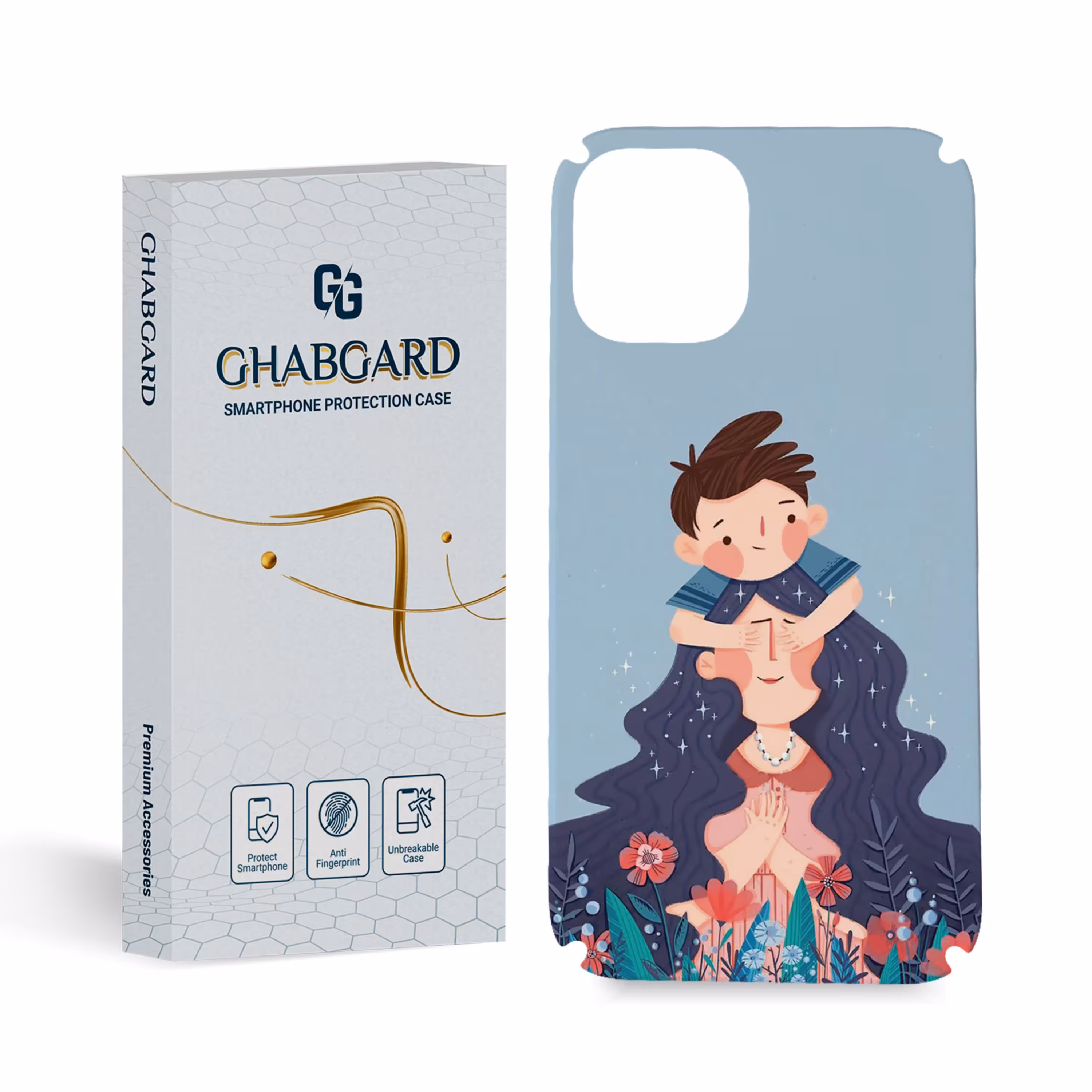 گارد قاب کاور دخترانه مدل g4001 مناسب گوشی موبایل 12mini full