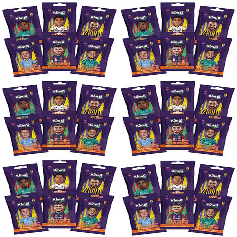 اسباب بازی شانسی کیمدی مدل چمپس فوتبالی بسته 36 عددی