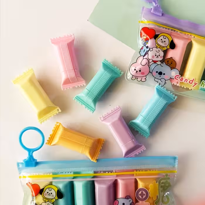 ماژیک هایلایت مینی ماژیک هایلایتر مینی فانتزی شکلاتی