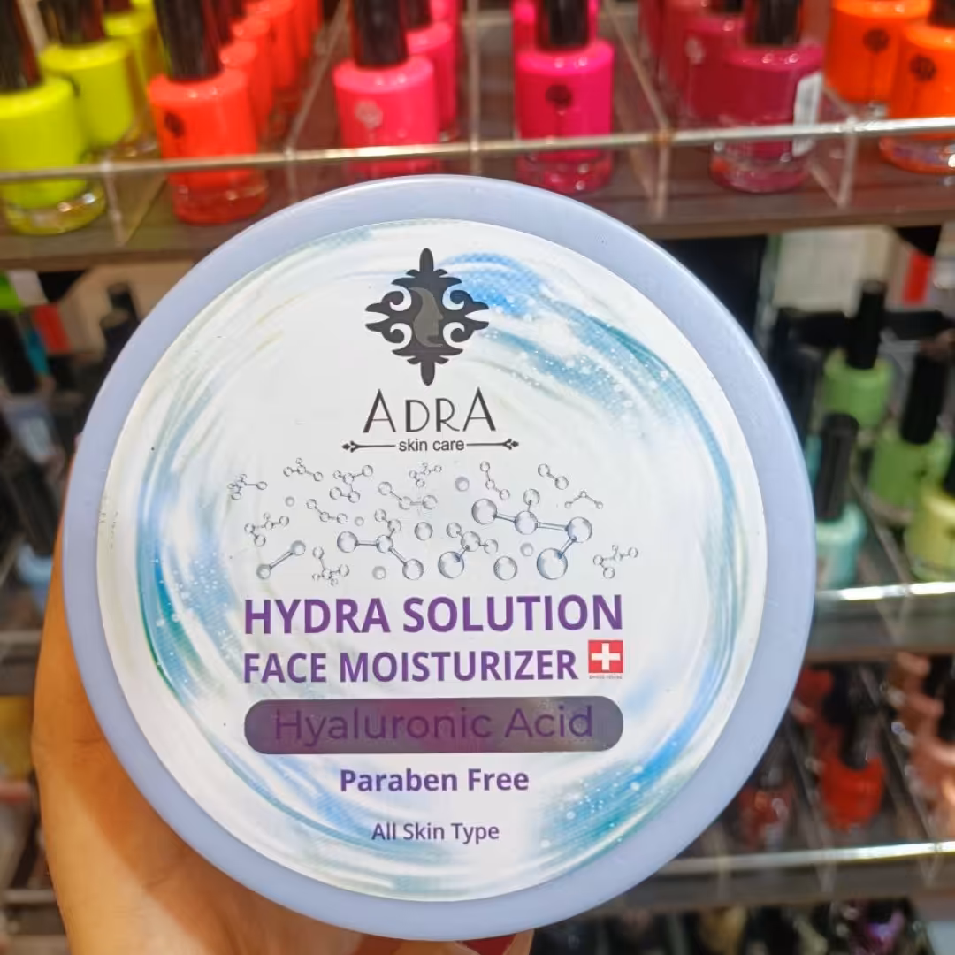 کرم کاسه ای آبرسان صورت آدرا حاوی هیالورونیک اسید 200 میلی لیتر
