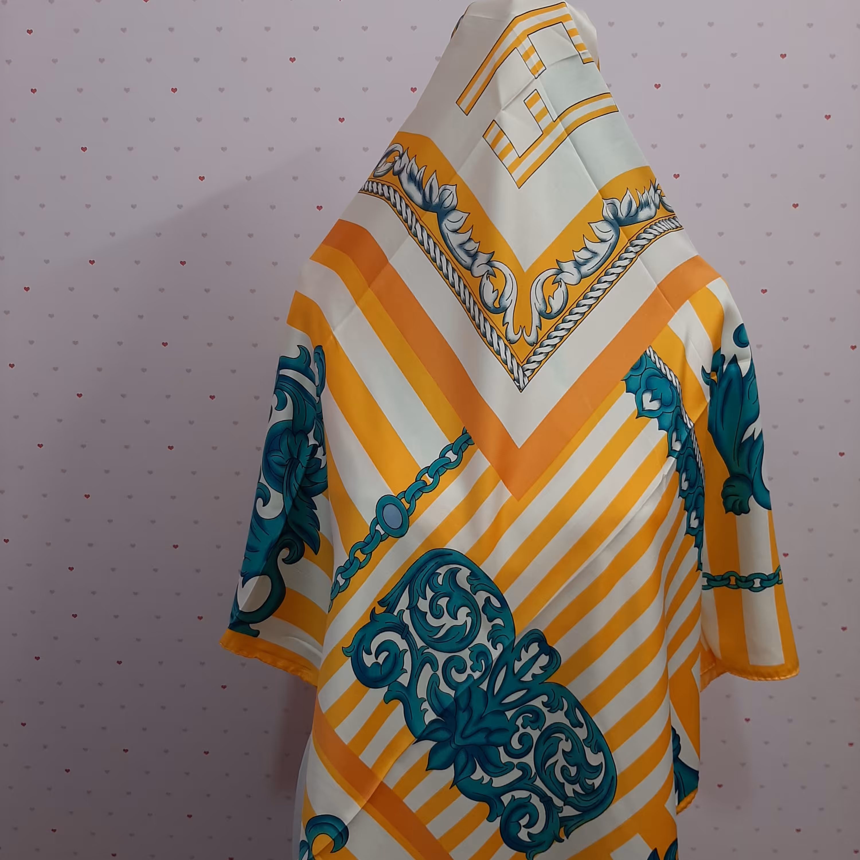روسری ساتن ابریشم