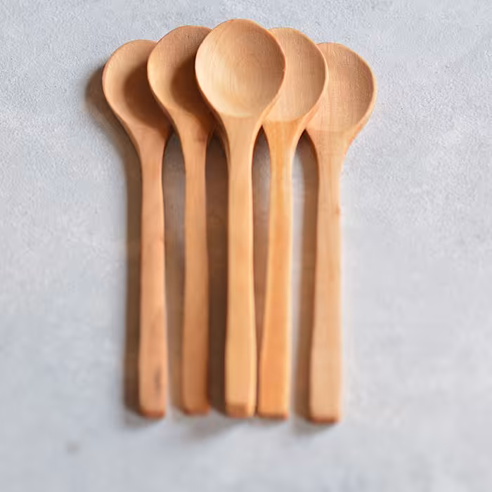 قاشق غذاخوری چوبی