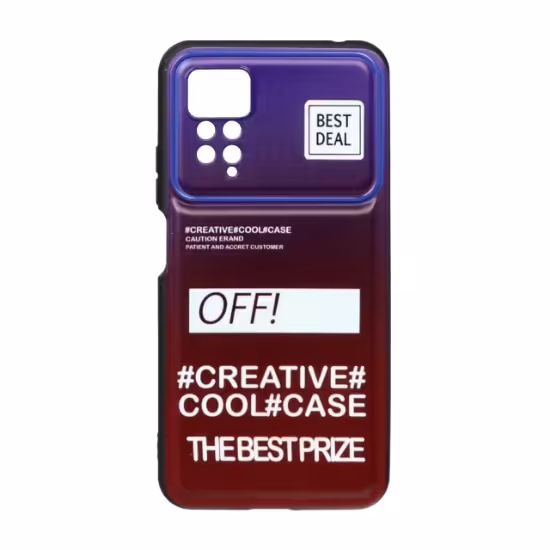 قاب گوشی لنز برجسته طرح دار برای Xiaomi Redmi Note 12 Pro 4G / Redmi Note 11 Pro - کد 22