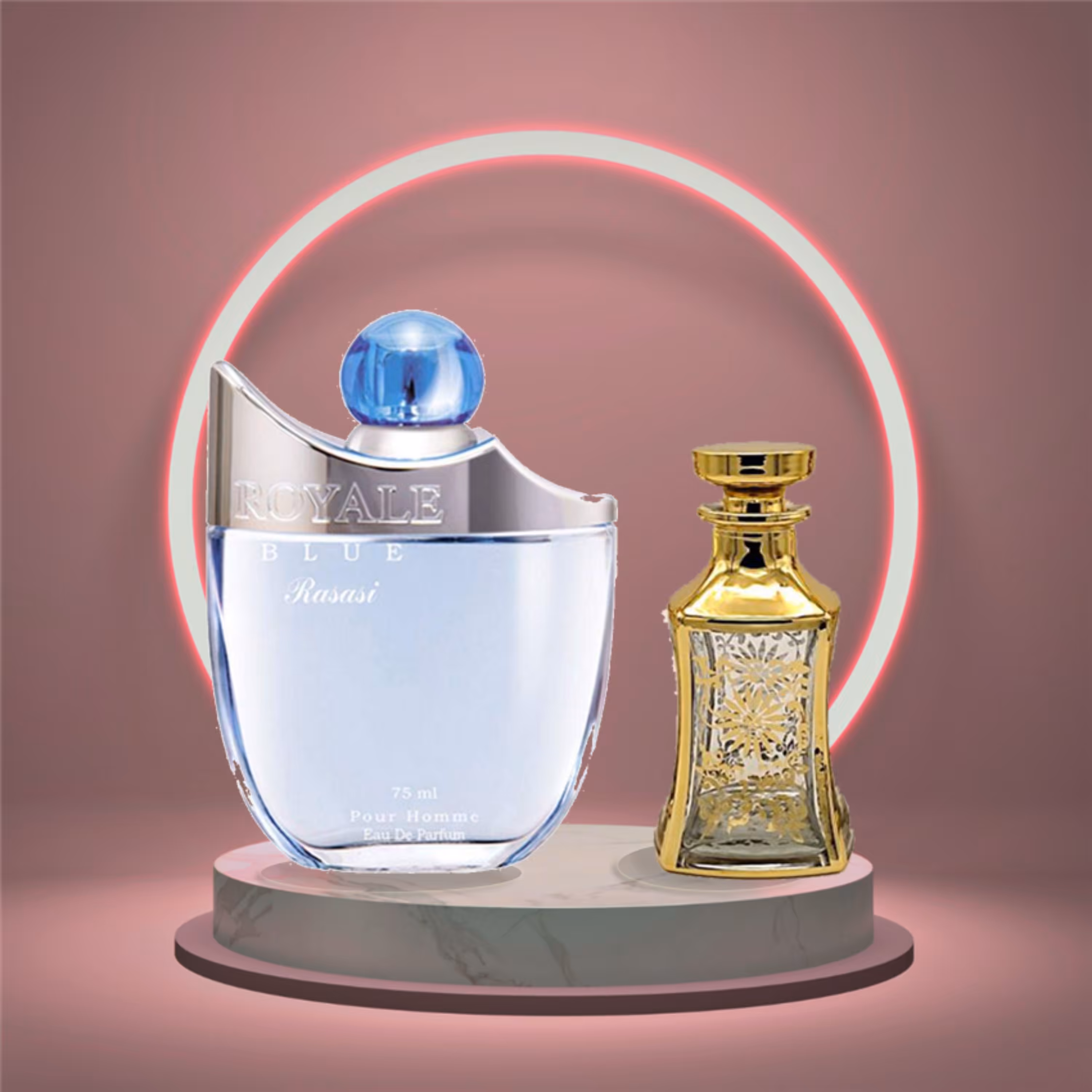 عطر رویال بلو مردانه - 1گرم -خالص و بدون الکل - Rasasi - Royale Blue men