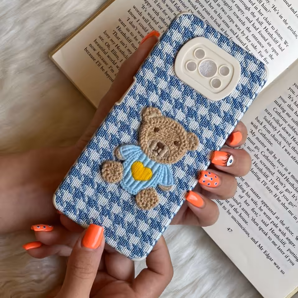 قاب گوشی سامسونگ A53 تدی پارچه ای 