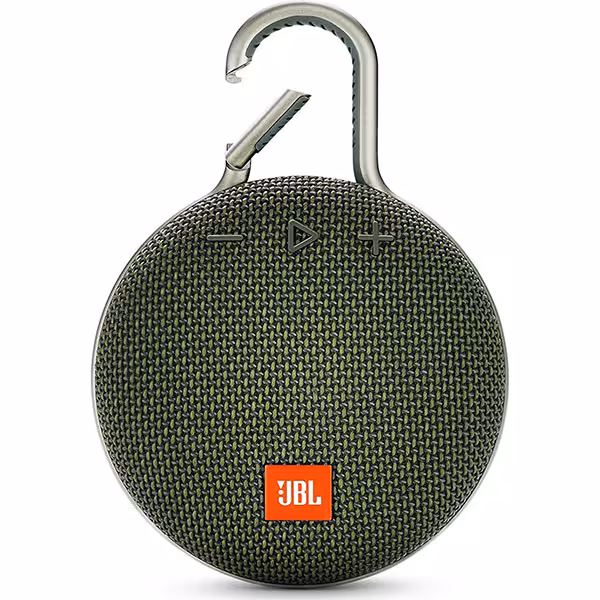 اسپیکر جی بی ال پرتابل ضد آب وایرلس بلوتوث مدل Clip 3 طرح Forest Green - Hiapple.ir