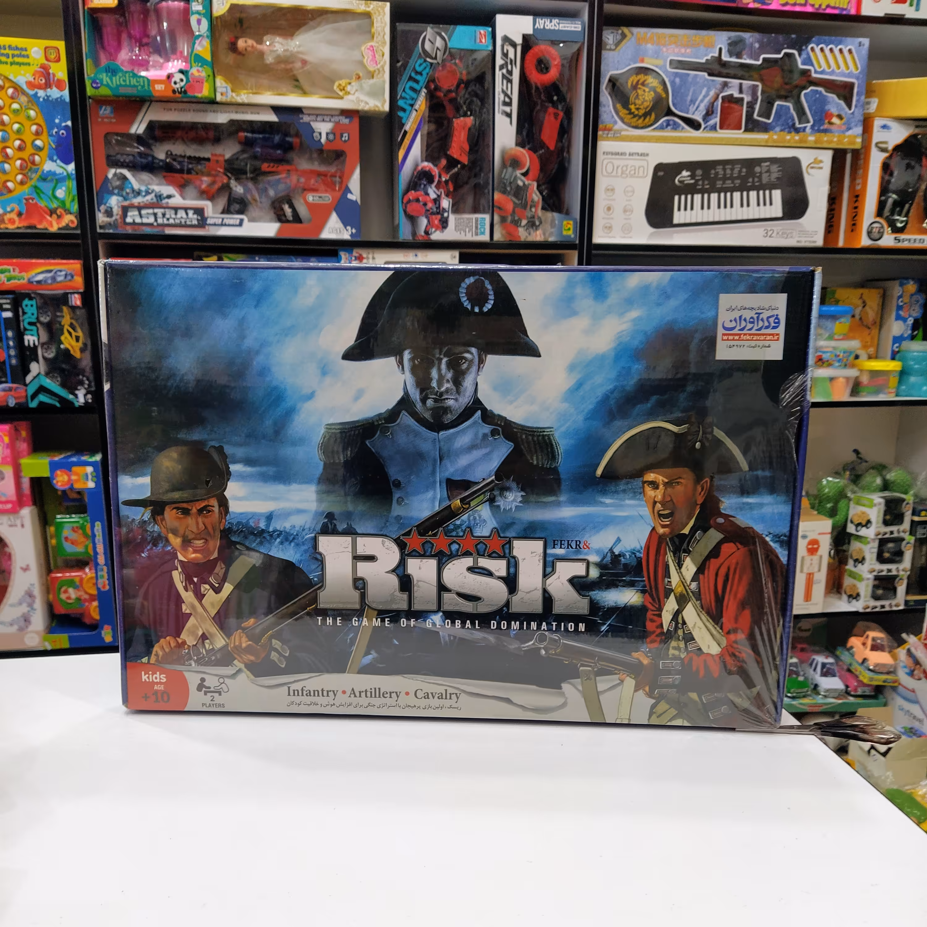 بازی فکری ریسک برند فکرآوران صفحه لمینیت 