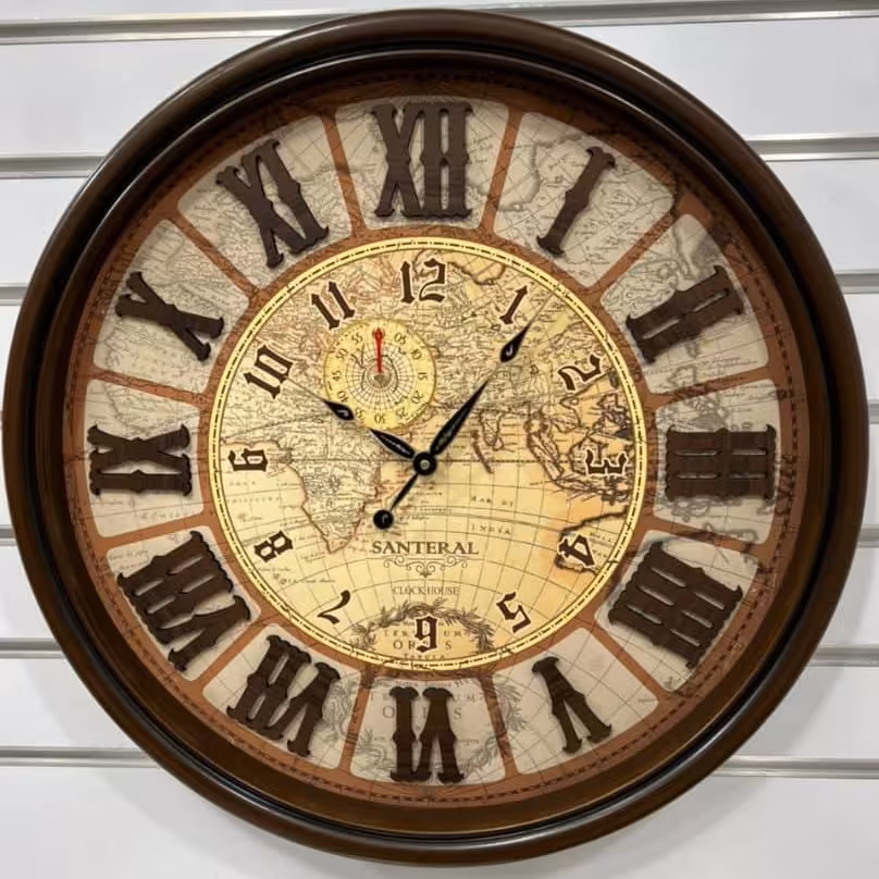 ساعت دیواری سانترال گرد  سایز 65 موتور ارامگرد میتسو درجه تایوانی ارامگرد رنگ بندی کامل 