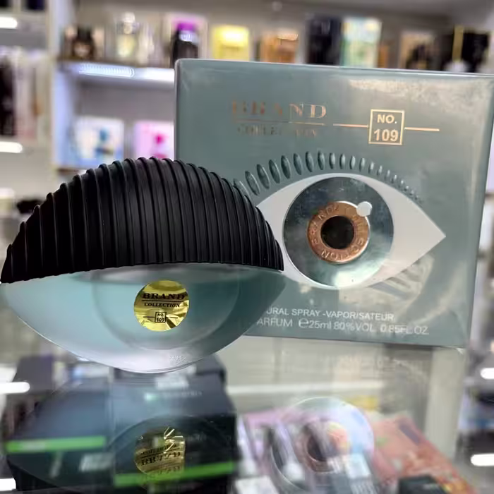 عطر جیبی زنانه کنزو ورلد برند کالکشن مدل 109 حجم 25 میلی لیتر رایحه شیرین و خنک | amazonchi
