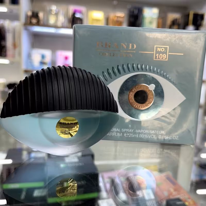 عطر جیبی زنانه کنزو ورلد برند کالکشن مدل 109 حجم 25 میلی لیتر رایحه شیرین و خنک | amazonchi