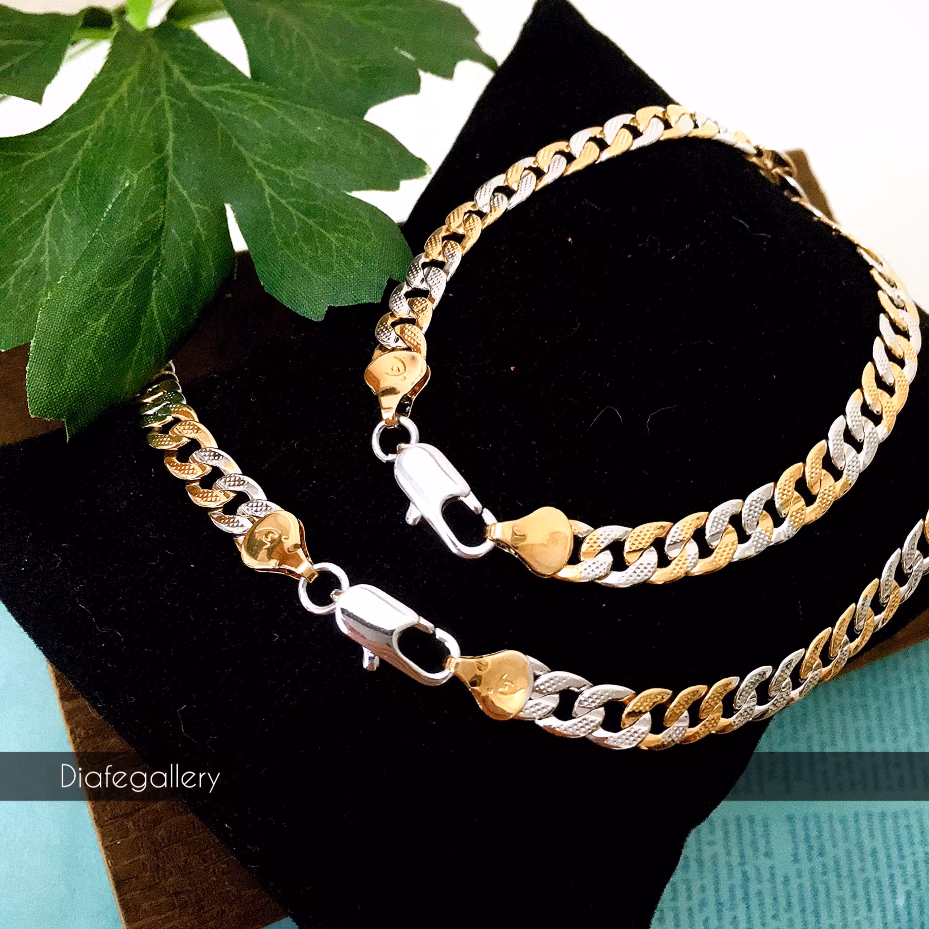 ست دستبند و گردنبند کارتیر استیل ژوپینگ مردانه و زنانه