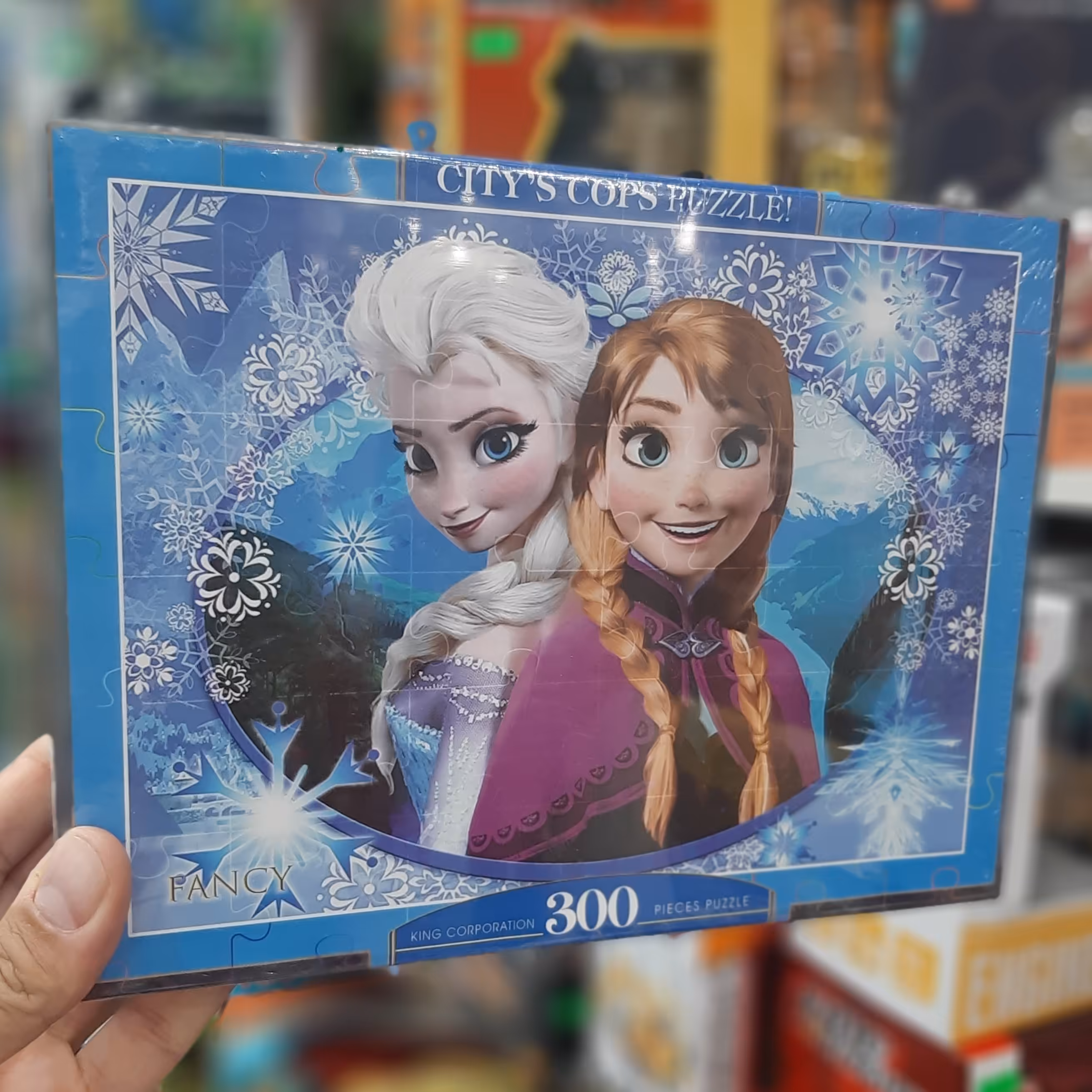 پازل 300 تکه فنسی طرح فروزن 