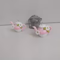 آویز طرح قوری مناسب برای صافی چای بدون صافی استیل  یک عددی