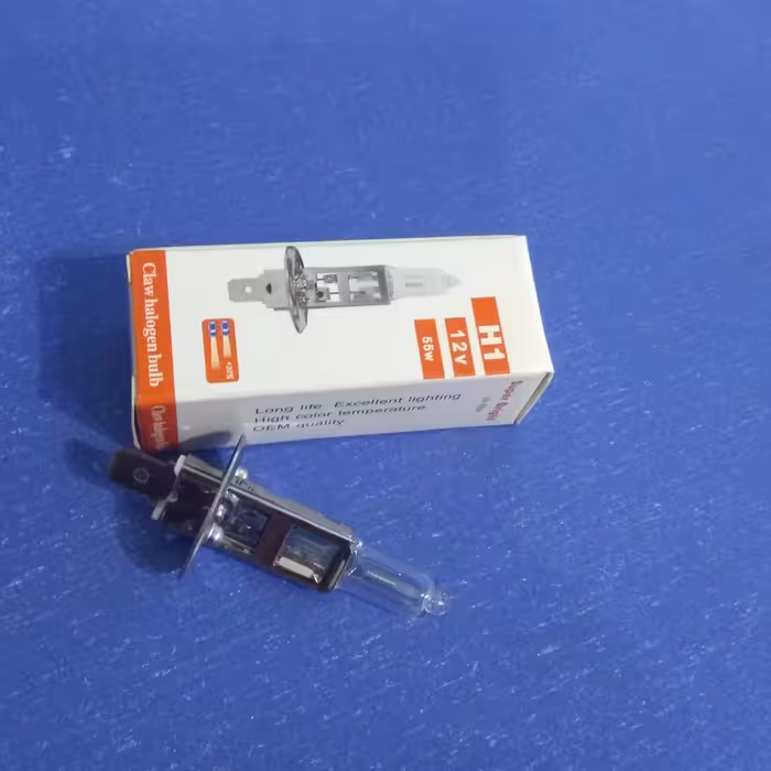 لامپ تک فیش ده عددی H1 55w نور استاندارد