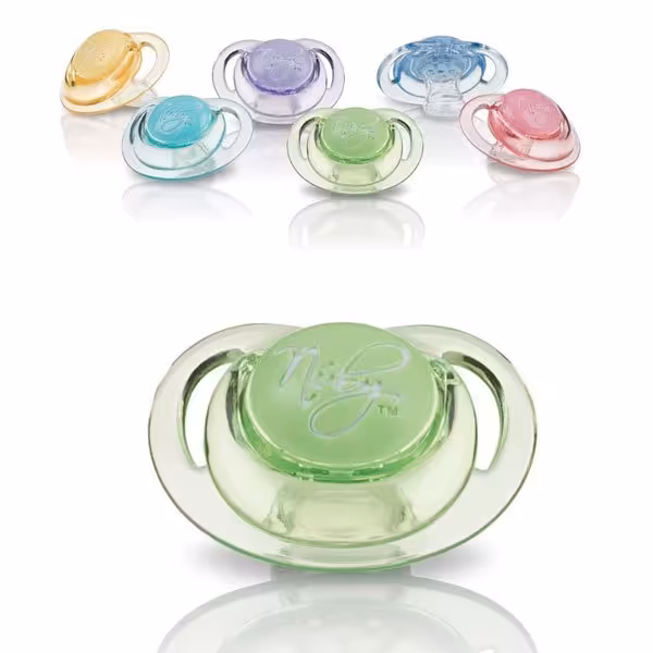 پستانك ارتودنسي سيليكون جعبه دار كد 67522SOSN