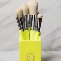 ست براش 12 تیکه بی اچ رنگ لیمویی
BH Cosmetics Brush Set 12pcs