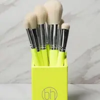 ست براش 12 تیکه بی اچ رنگ لیمویی
BH Cosmetics Brush Set 12pcs