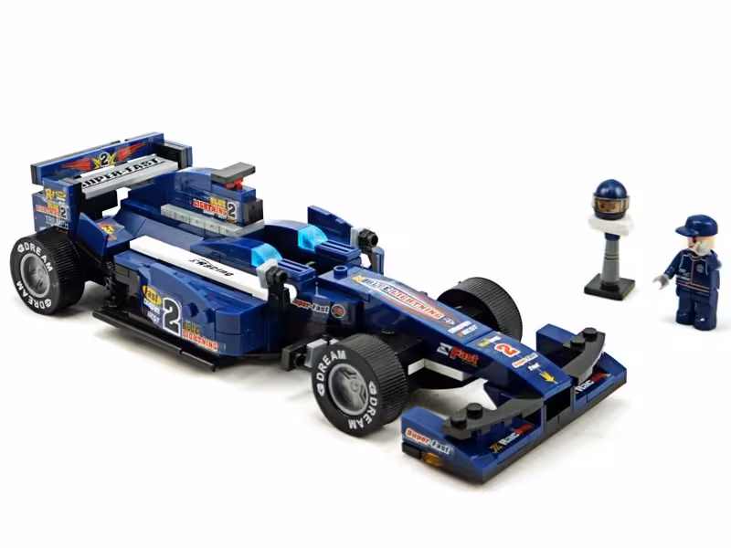 بلوک 252 تکه ماشین مسابقه2کد Sluban M38-B0353