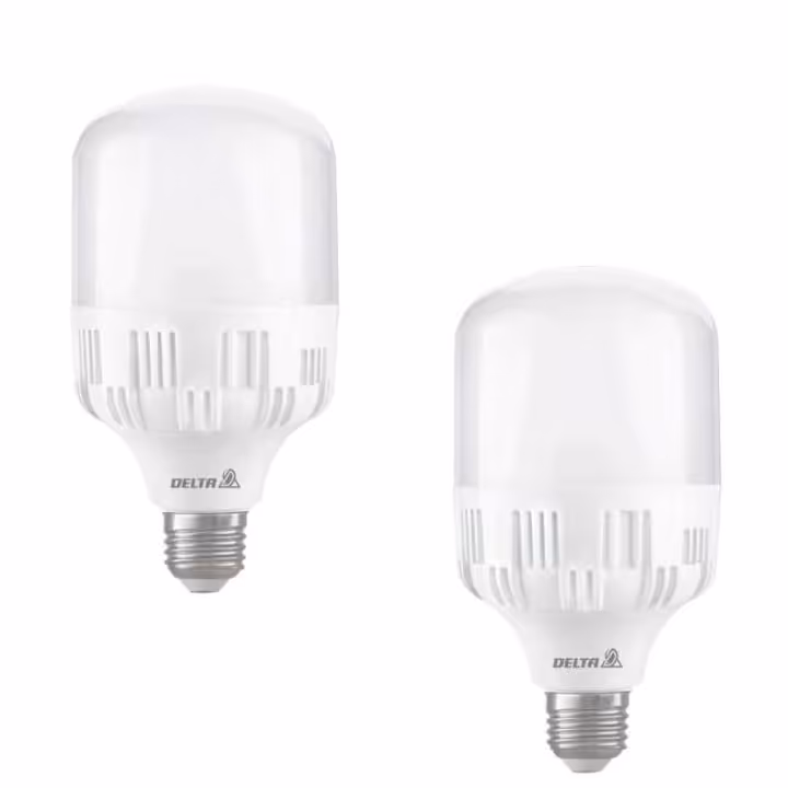 لامپ استوانه ای 20 وات سفید دلتا دو عددی