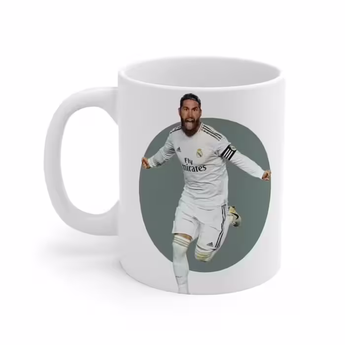 ماگ طرح سرخیو راموس Sergio Ramos مدل NM1634