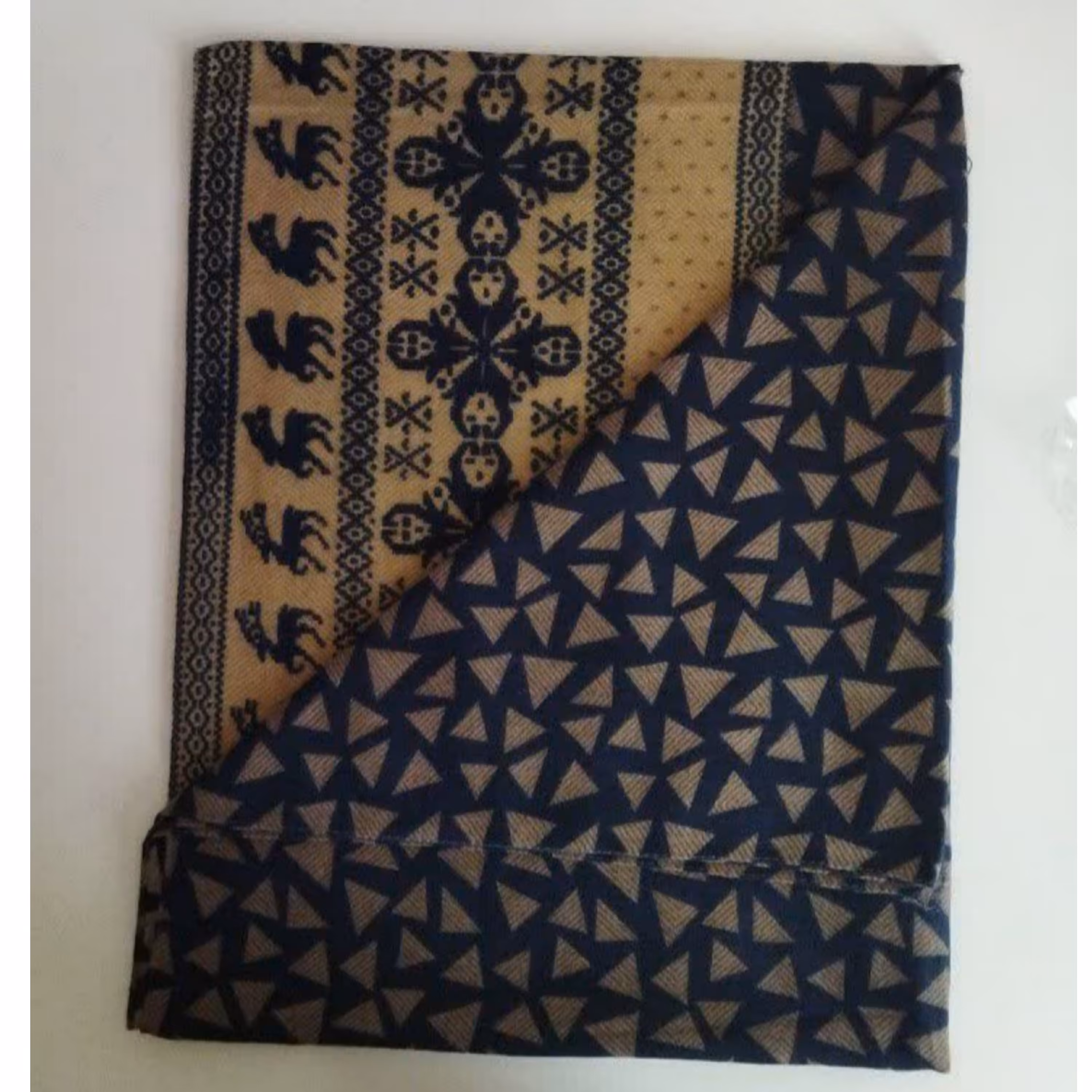 شال موهر ضخیم مناسب فصل سرد با طرح گوزن در 5رنگ نرم و لطیف