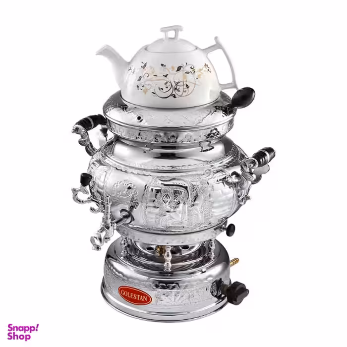 سماور گازی گلستان مدل 905 ظرفیت 7 لیتر