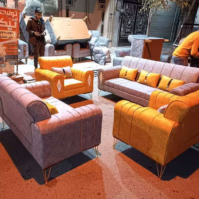 مبل کاسپین راحتی کیفیت بالا با بهترین کیفیت و جنس  10